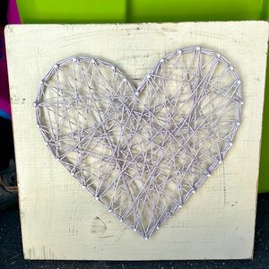 Heart String Art Decor